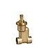 Brass Angle - Type Regulating Valve (Plain Ends, Threaded Head)